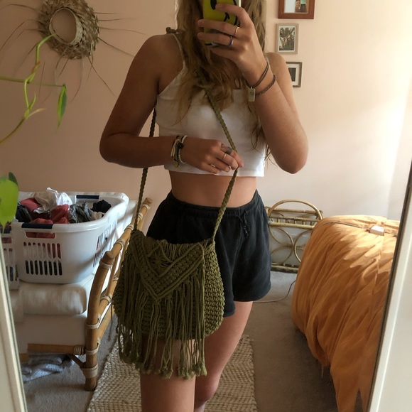 macrame purse - Picture 4 of 5